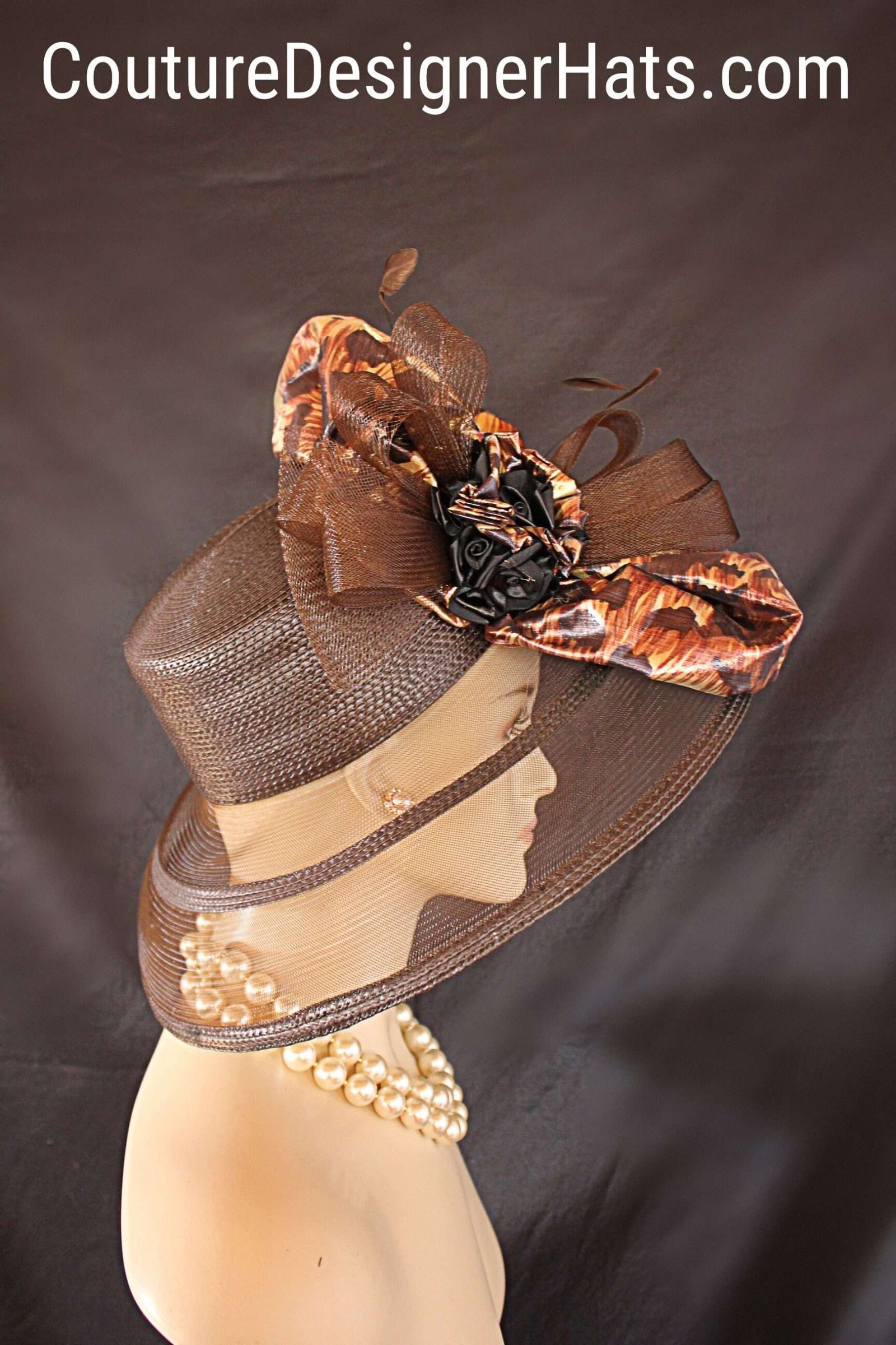 Haute Couture Luxury Designer Hat
