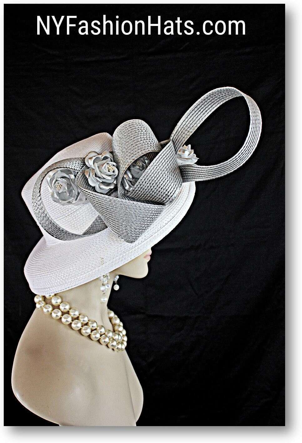 Custom Luxury Millinery Hat By NYFashionHats