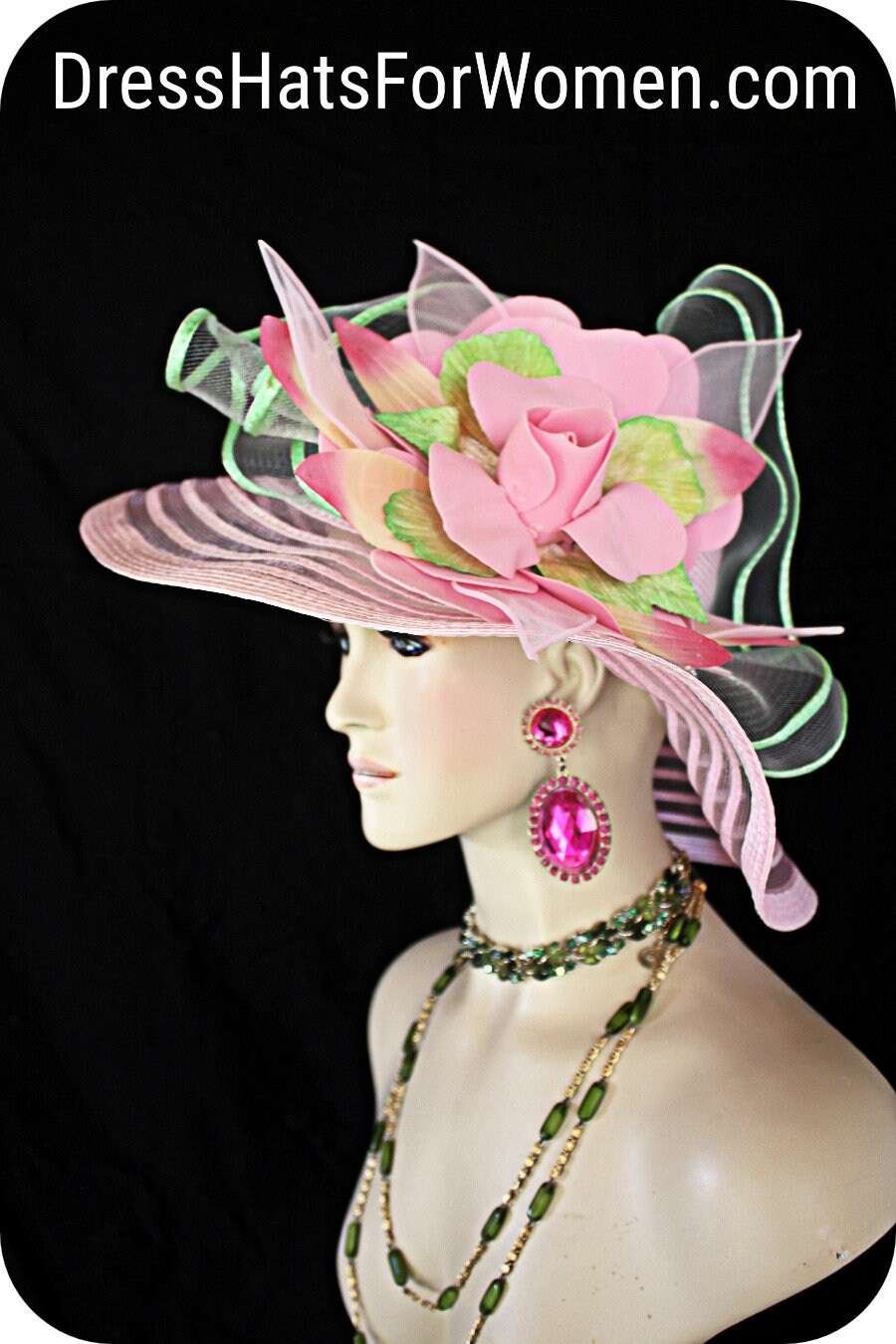 NY Fashion Hats Millinery Formal Wedding Ava