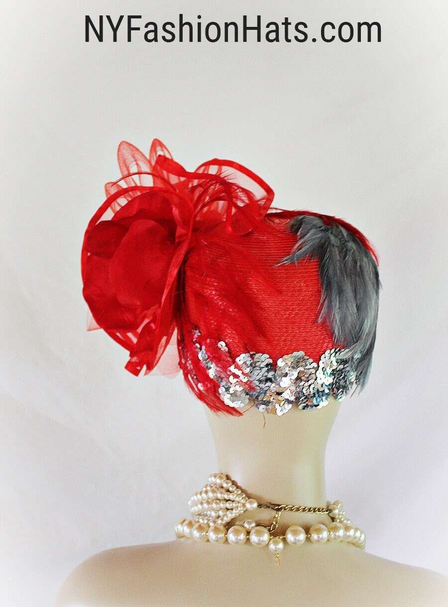 NYFashionHats Millinery Pauline Ascot