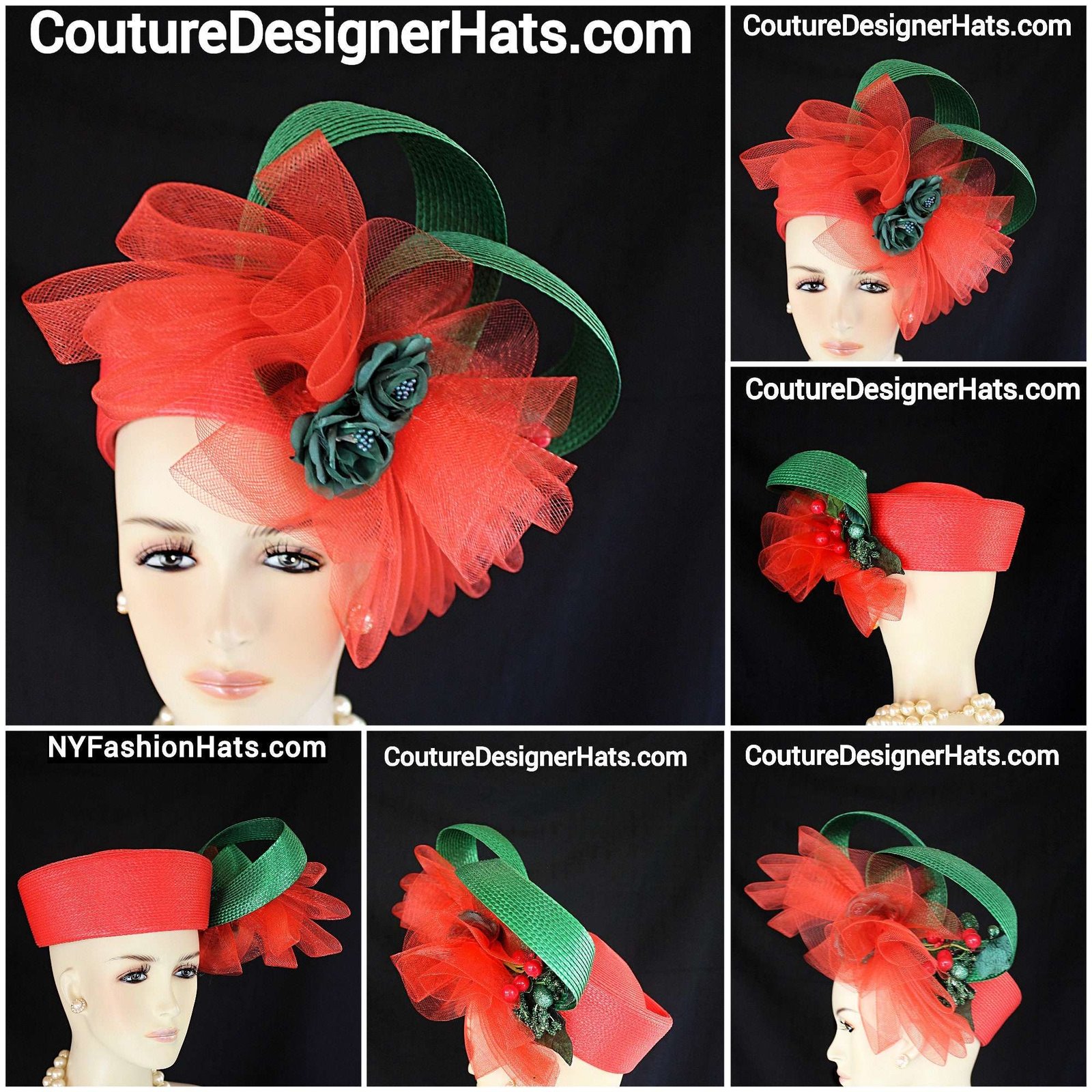 Holiday Cocktail Party Hat
