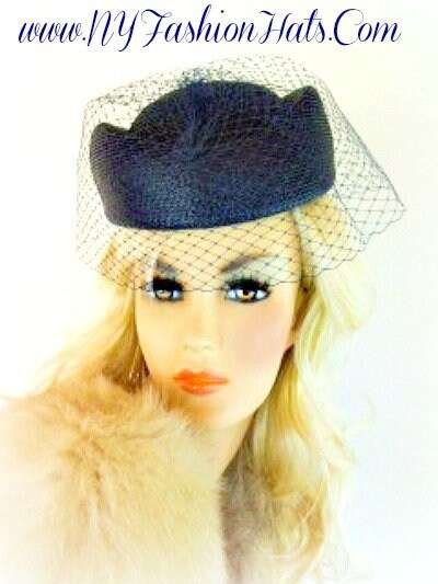 Couture Designer Fashion Bridal Hat