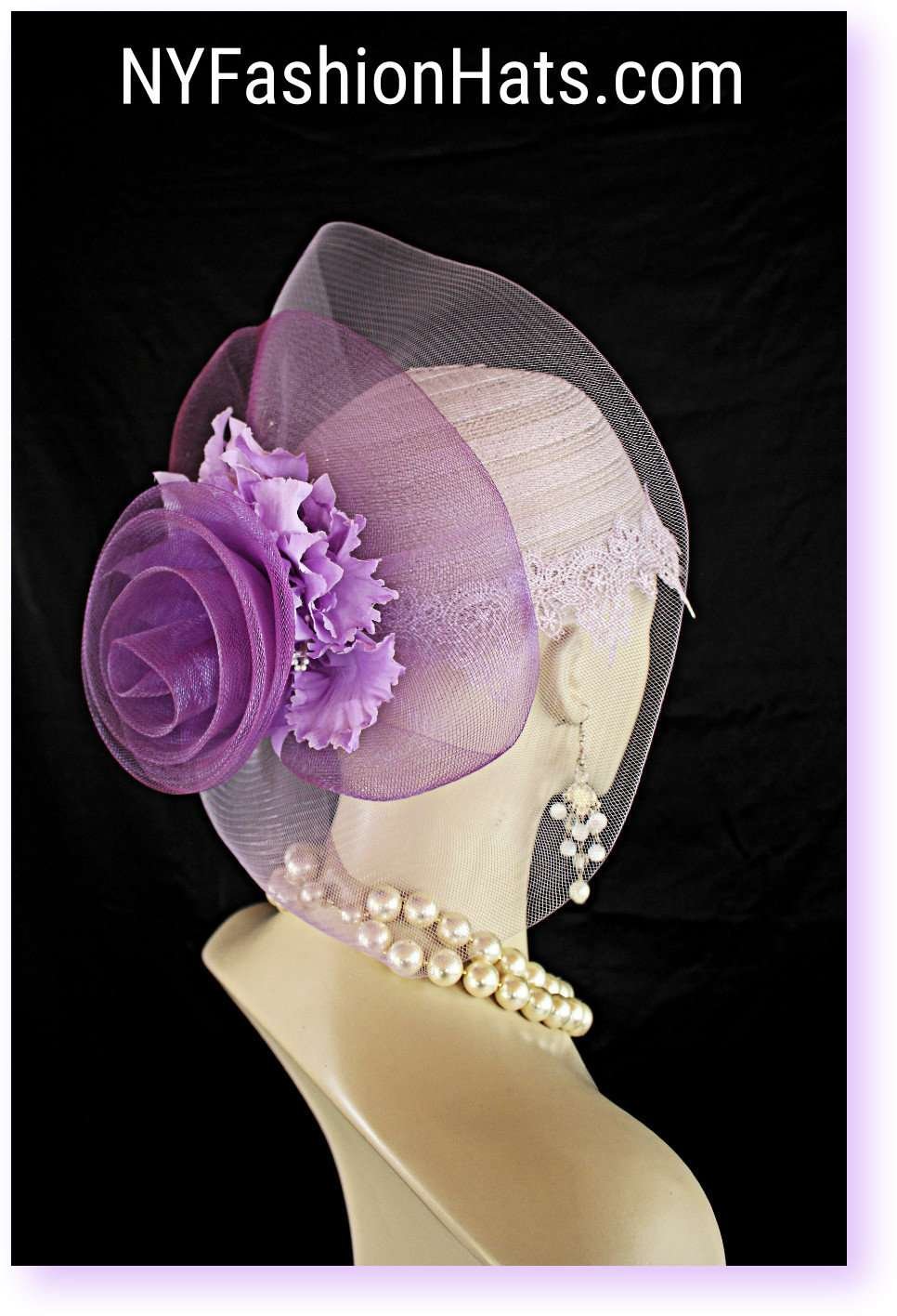 Women's Couture Designer Dress Hats