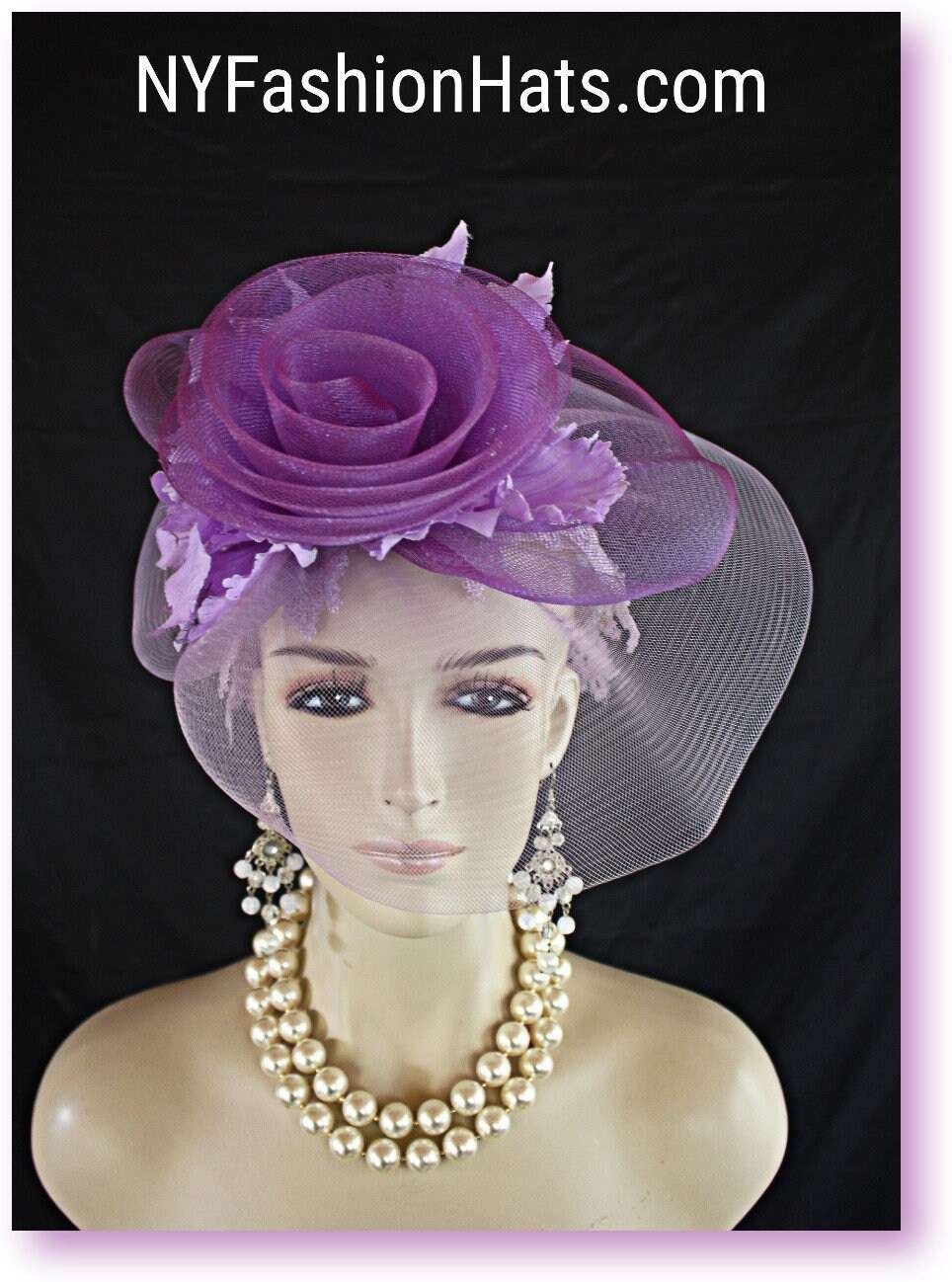 Women's Couture Designer Dress Hats